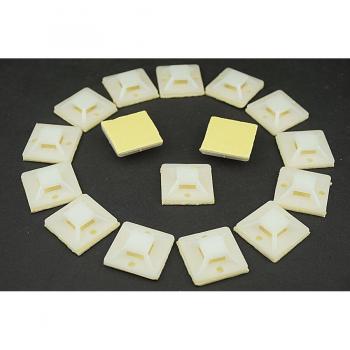 50 PCS Cable Tie Adhesive Holders 20mm x 20mm