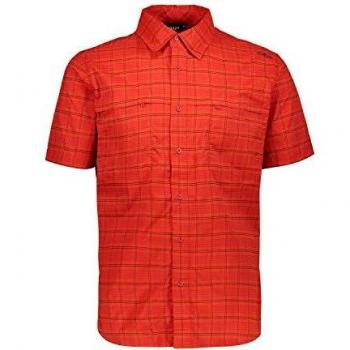 CMP Herren Kurzarm Hemd 30T9457 – Antracite Malboro 52 – Komfort für den Tag