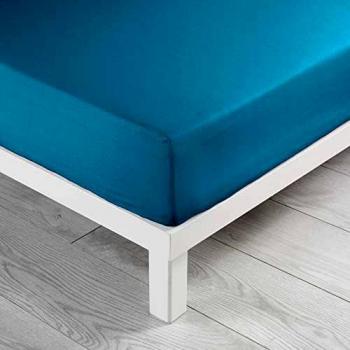 Drap Housse Uni Coton 57 Fils 140 x 190 cm