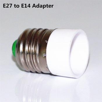 Lote de 2 adaptadores E27 a E14