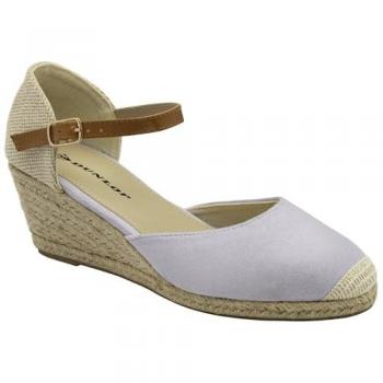 Dunlop femme sandales à talons compensés