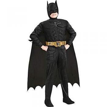 Batman Costume Enfant – Version Luxe – Noir – Taille L