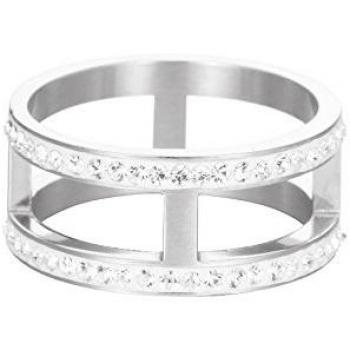 ESPRIT Zirkonia Ring für Damen JW50218 Edelstahl weiß Gr. 57