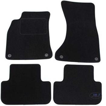 Tapis d’intérieur noir velours, personnalisable – Audi A4 B8 – J&J Automotive