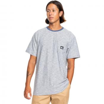 Quiksilver Kentin Maglietta A Maniche Corte Vintage Indigo