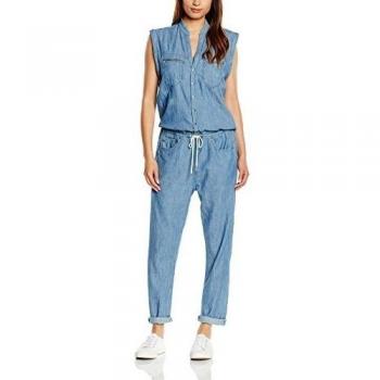 Mono G-Star Midge GS S/Less para mujer, color azul