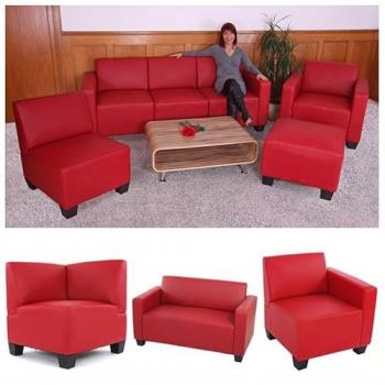 Canapé Lyon Rouge – Design Moderne & Modulable