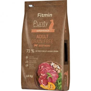 Fitmin Dog Purity Adult Boeuf Sans Céréales 12 kg