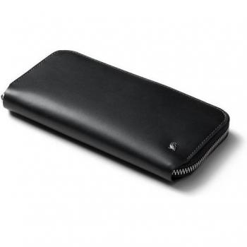 Bellroy Folio Classic Black – Unfolded Design, Built‑in Coin Pouch, Smartphone Friendly