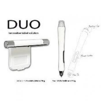Duo para laptop convierte cualquier pantalla en un tablet pc blanco