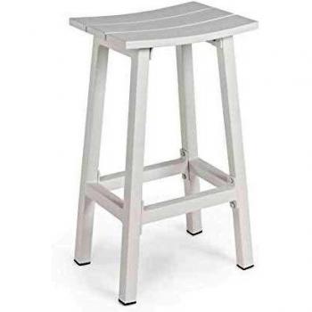 Sgabello Bar Skipper Bianco h71