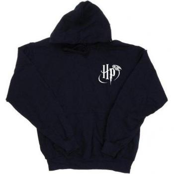 Felpa con cappuccio da uomo Harry Potter con logo e tasca