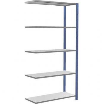 Armoire extensible en acier 130x200 cm MULTIplus150 avec 5 tablettes de 40 cm de profondeur
