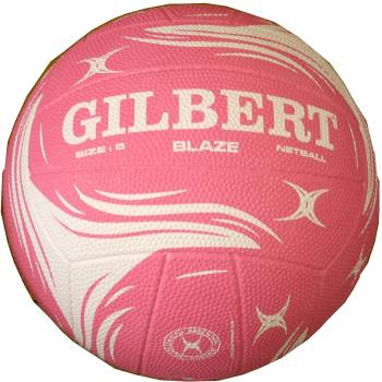 Pink and White Blaze Match Net Ball – Size 5 (Women’s)