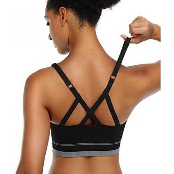 Angool Women's Gym Training Bra