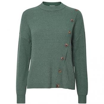 FRANSA Strickjacke FRBitte Damen, Größe S, dunkelgrün