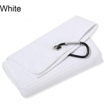 Mikrofaser Handtuch 30*50cm mit Karabiner für Golfbälle und Hände