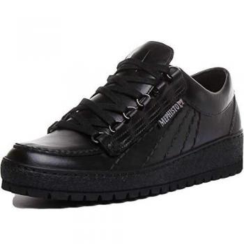 Mephisto Rainbow 714 Black – Herren Schnürschuh mit Soft Air, Größe G