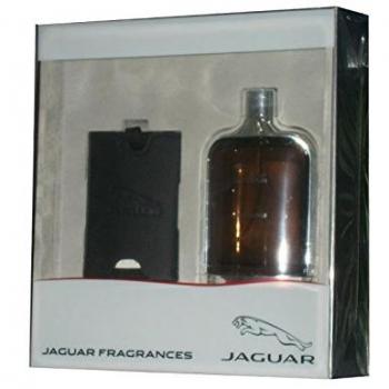 Jaguar Classic Amber Perfume Set: 100ml EDT + Luggage Tag