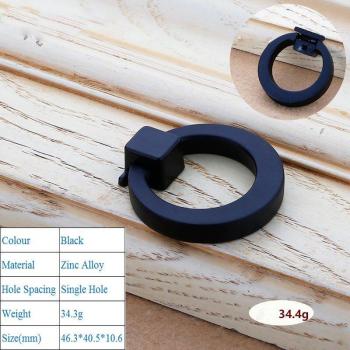 Stylish Zinc Alloy Door Pull Ring Handle