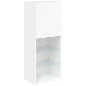 Mesa de medios con iluminación LED y diseño moderno