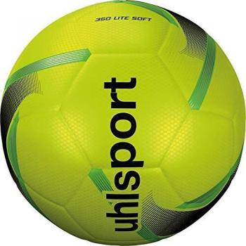 Uhlsport 350 Lite Soft Fußball Fluo Gelb/Schwarz/Fluo Grün