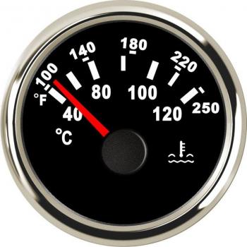Water Temperature Digital Gauge 40-120°C for Boats & Cars