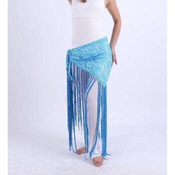 Women’s Dancewear Belly Dance Hip Scarf with Fringe