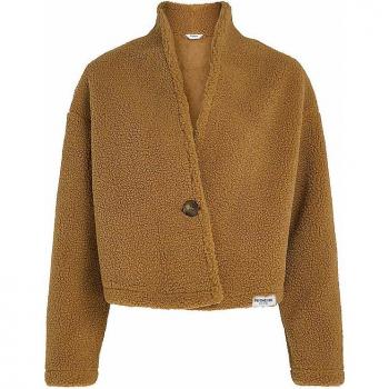 PENN&INK Damenjacke Felloptik Camel Größe 34 W24c201