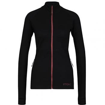 Stoic Merino 260 StadjanSt. Damenjacke – Schwarz (EU 44)