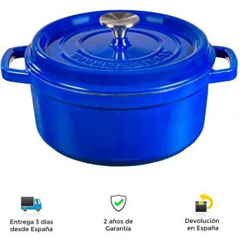 Pota Cúbica de Hierro Azul