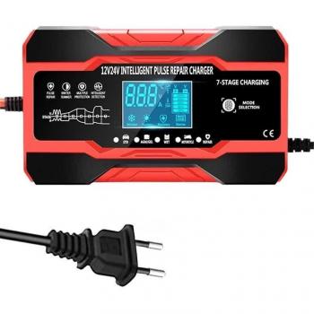 Pulse Repair Car Battery Charger 12V 10A / 24V 5A for AGM GEL WET