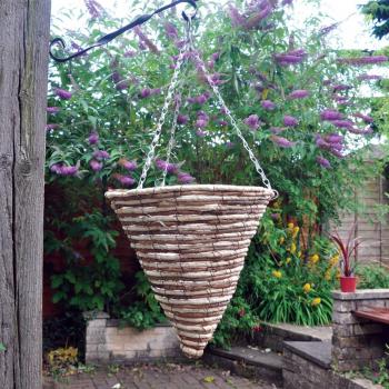 Rope Cone Garden Hanging Baskets