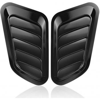 Kit de 2 Scoops Turbo en ABS pour Ventilation de Capot Auto NJ88