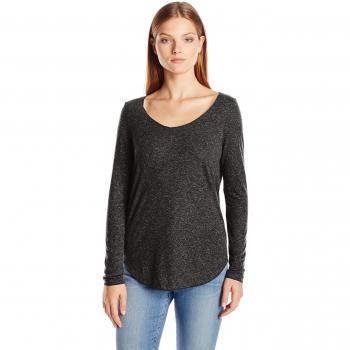 Camiseta de Manga Larga Vero Moda 10158658, Talla Grande, Negro