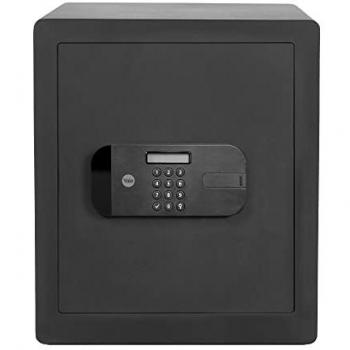 TitanShield 400 Safe – Fingerprint, PIN, Key, Auto‑Close