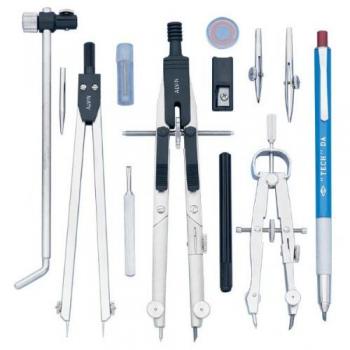 Alvin Nautical Compass Set 929JS with Jet Bow Feature