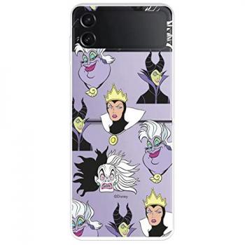 Custodia Disney Galaxy Z Flip Villains Inchiostro Transparente 1Tamaño