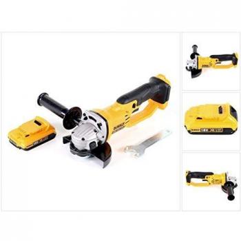 DeWalt 18‑V DCG 412 125 mm Winkelschleifer – 1 x Akku 2,0 Ah (Solo), kein Ladegerät