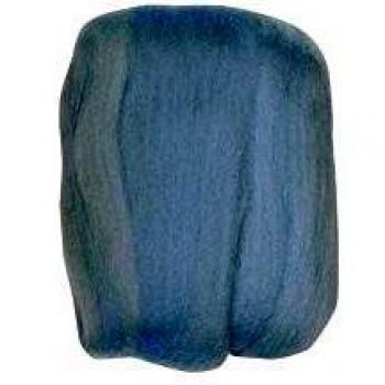 Sky‑Blue Wool Fiber