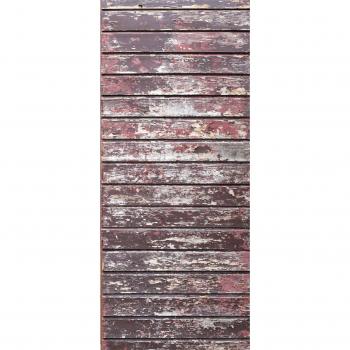 „Alm“ Türfolien‑Tapete – Holz Vintage Braun – 211 × 91 cm – Deutschland gefertigt