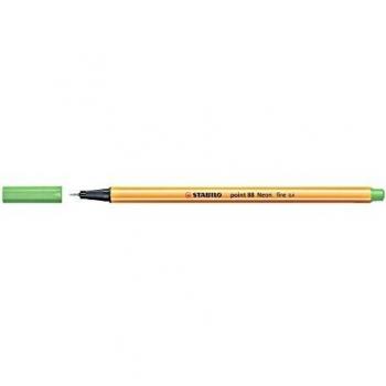 STABILO point 88 Stylo feutre pointe fine vert fluo