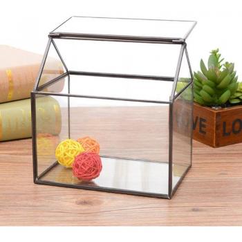 Terrarium en verre fait main