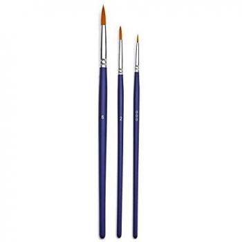 Pinceaux Ronds Polyamide Doré