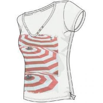 Sun Valley Anadia T-Shirt in Größe S und Farbe 23 Ecru