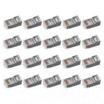 Emos 20 Connettori RJ45 per Cavo FTP CAT5E