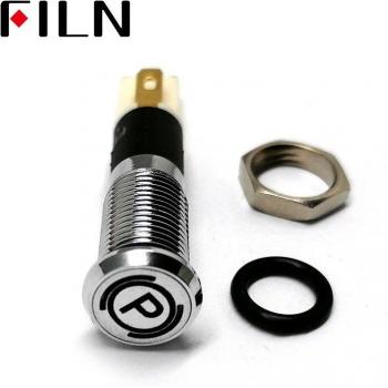 FILN 8mm C8 LED Indicator Light for Car