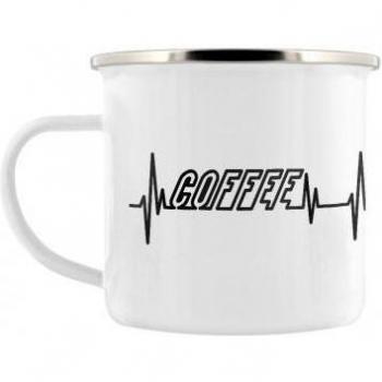 Grindstore Tazza Smaltata Beats del Caffè