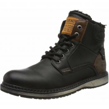 TOM TAILOR Herren Stiefel Schwarz 7985302 40 EU