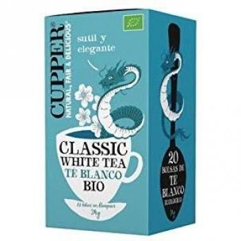 Cupper Té Blanco Ecológico, 20 Bolsitas